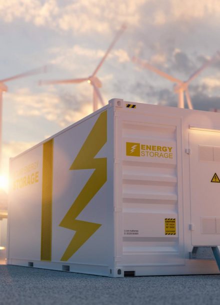 modern-battery-energy-storage-system-with-wind-turbines-solar-panel-power-plants-background-sunset